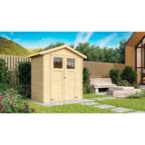 Karibu Gartenhaus KARIBU Doris 1", BxT: 207x140 cm naturbelassen