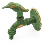 Stabilo-sanitär Nostalgie Auslaufventil Vogel 1/2 Zoll patiniertes Messing