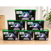 (7,49€/Einheit) Ariel - All-in-1 Pods +Revitablack - 6 Packungen á 13 Pods