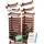Novaliv Weinregal 144 Flaschen 24 x 24 x 24 cm Braun