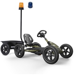 BERG Pedal Go-kart Buddy Jeep Junior 2.0 BFR mit Vollausstattung