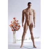 Eurotondisplay Schneiderpuppe Schaufensterpuppe Mann Beige sitzend stehend neu, Nicht zutreffend