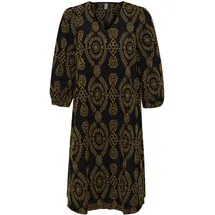 Culture Kleid Blusenkleid Schwarz 36