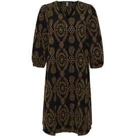 Culture Kleid Blusenkleid Schwarz 36