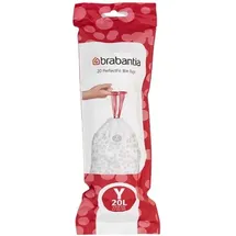 Brabantia 116742 Abfallbeutel 20 l Weiß 20 Stück(e)