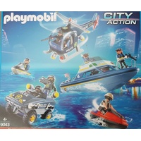 Playmobil 9043 City Action Polizei Set SWAT US Polizei Police Neu/Ovp