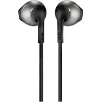JBL Tune 205 In-Ear-Kopfhörer mit EIN-Knopf-Fernbedienung/Mikrofon, Schwarz