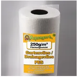 Aquagart 400m2 Geotextilvlies Gartenvlies Unkrautvlies Teichvlies 250g 1,6m