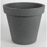 Jelenia Plast Pflanzenkübel `Pisa` 58 x 53cm großer Übertopf Blumen grau Kunststoff