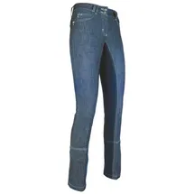HKM Jodhpur-Miss Blink-1/1 Alos Besatz Hose 42 blau