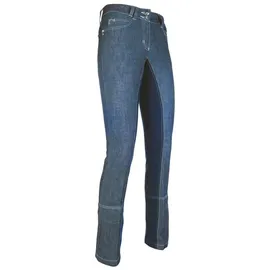 HKM Jodhpur-Miss Blink-1/1 Alos Besatz Hose 42 blau