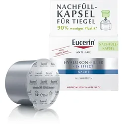 Eucerin HYALURON FILLER + 3 x Effect Nacht Nachfüllkapsel + 5? Rabatt* 50 ml Creme