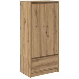 vidaXL Artisan-Eiche Schrank 55,5 x 34 x 119,5 cm Braun