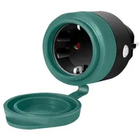 Logilink Wi-Fi Smart Plug Outdoor 1-fach, 3680W, Smart-Steckdose (SH0100)