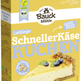 Bauckhof Käsekuchen Backmischung glutenfrei