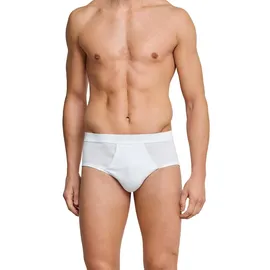 SCHIESSER Slip unifarben weiß 3XL 4er Pack