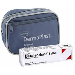 Dermaplast Erste Hilfe Set klein + Betaisodona Salbe