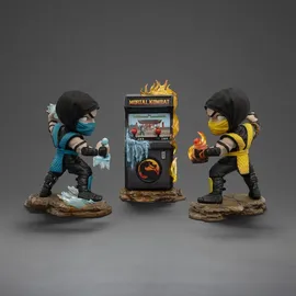 Iron Studios Mortal Kombat Mini Co. PVC Figuren Scorpion vs. Subzero Arcade Set 15 cm