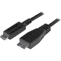 Startech StarTech.com USB-C auf Micro B Kabel - 0,5m - USB 3.1 (10 Gbit/s) - USB 3.1 Typ C zu Micro USB Typ B Kabel - Thunderbolt 3 kompatibel