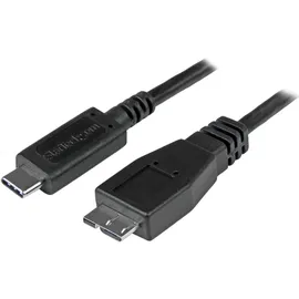Startech StarTech.com USB-C auf Micro B Kabel - 0,5m - USB 3.1 (10 Gbit/s) - USB 3.1 Typ C zu Micro USB Typ B Kabel - Thunderbolt 3 kompatibel