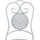vidaXL Bistro-Set 3-tlg. grau-weiß