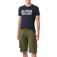 Alpha Industries Jet Cargo Shorts Dark Olive 30