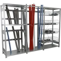 REGALWERK BERT Handwerkerregal Komplettregal HxBxT 2000x2755x50