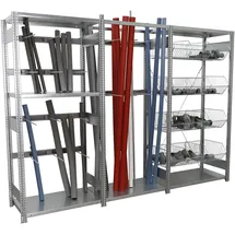 REGALWERK BERT Handwerkerregal Komplettregal HxBxT 2000x2755x50
