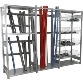 REGALWERK BERT Handwerkerregal Komplettregal HxBxT 2000x2755x50