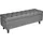 Vevor Sitzbank Ottomane Grau 41,5 x 130,5 x 44,0 cm