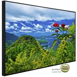 papermoon Infrarotheizung »EcoHeat - Landschaft am Meer«, Matt-Effekt - bunt