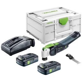 Festool OSC 18 E-Basic inkl. 2 x 4,0 Ah + Systainer