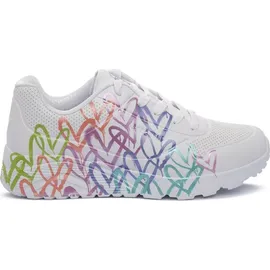 SKECHERS Uno Lite Kinder Weiß/Mehrfarbig 35