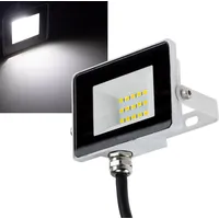 ChiliTec Außenstrahler LED 10 W IP65 mit Bewegungsmelder 864 lm weiß