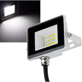 ChiliTec Außenstrahler LED 10 W IP65 mit Bewegungsmelder 864 lm weiß