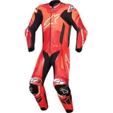 Alpinestars GP Plus V4 Sprint 1-Teiler Motorrad Lederkombi, schwarz-rot, Größe 48 für Männer
