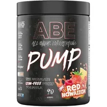 Applied Nutrition ABE Pump - Zero Stim Pre-Workout, 500 g Dose, Red Hawaiian