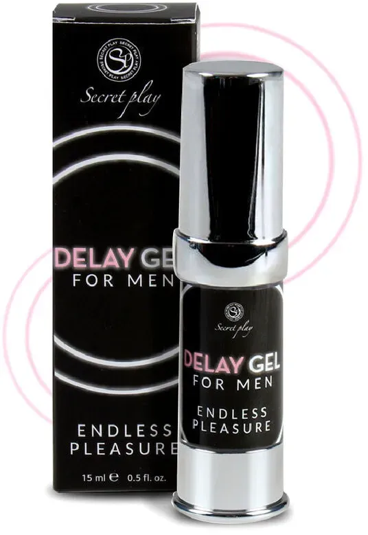 SECRETPLAY - VERZÖGERUNGSGEL FÜR MÄNNER ENDLOSES VERGNÜGEN 15 ML