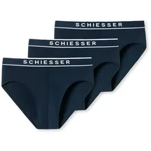 SCHIESSER 95/5 Rio-Slip dunkelblau S 3er Pack