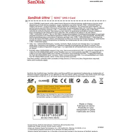 SanDisk Ultra SDXC Speicherkarte