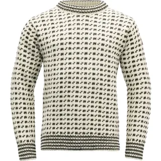 Devold of Norway Original Islender Wool Sweater offwhite/anth. XL