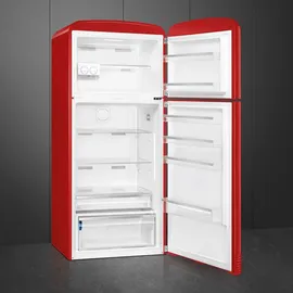 Smeg FAB50RRD5 Retro-Kühl-Gefrierkombination (400 l, 1921 mm hoch, Rot)