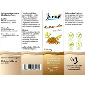 Increase Liposomale Bockshornklee Tropfen 60 ml