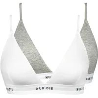 NUR DIE Damen Soft-BH Sportiv 2er Pack