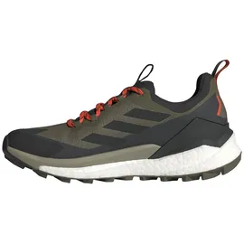 Adidas Terrex Free Hiker 2.0 Low Goretex Wanderschuhe - Olive Strata / Core Black / Carbon - EU 46