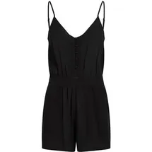 O'Neill Damen Overall THIN STRAP BUTTONED ROMPER, Größe L in Schwarz Black Out
