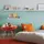 Relaxdays Bilderleiste Wandregal 48 x 0 x 0 cm Weiß