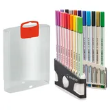 Stabilo Pen 68 brush ARTY Filzstifte farbsortiert, 20 St.