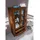 Massivmoebel24 Vitrine Sheesham 100 x 45 x 180 cm Braun