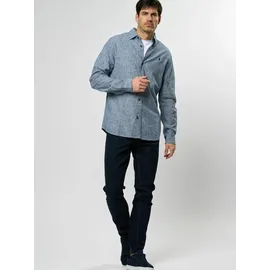 MCS Leinenhemd Blau L